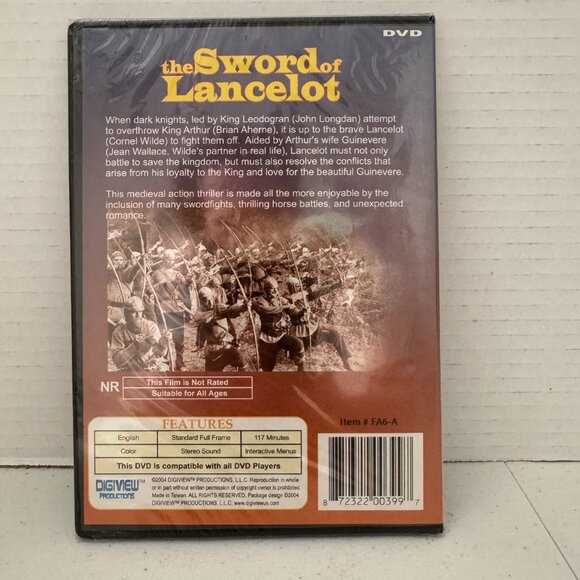 The Sword of Lancelot [Slim Case] DVD Digiview - Picture 2 of 2